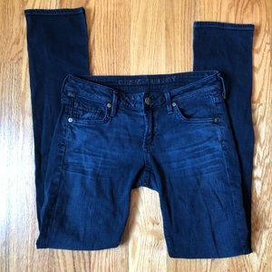 Citizens of Humanity racer skinny jeans size 25